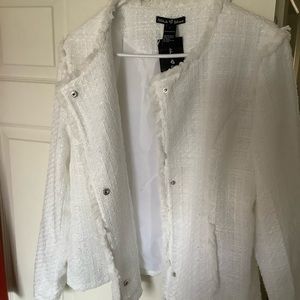 White Tweed Jacket
